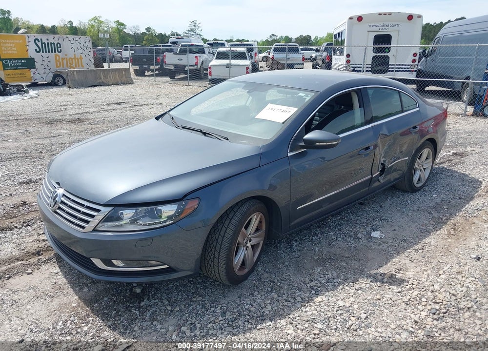 2014 VOLKSWAGEN CC 2.0T SPORT VIN: WVWBP7AN6EE526246