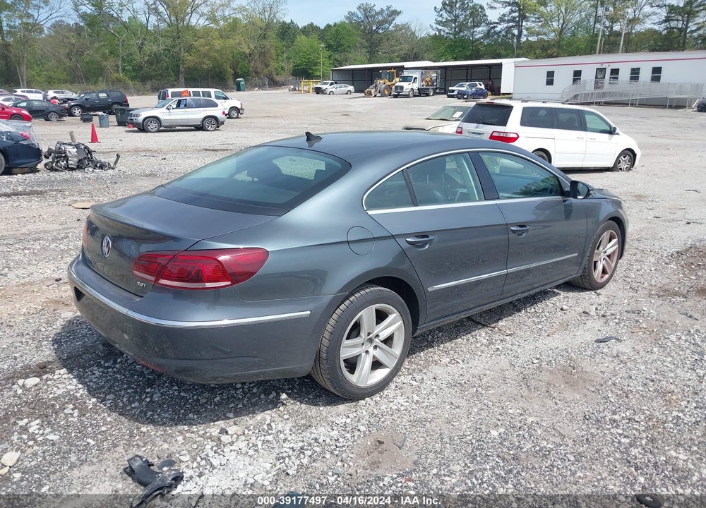 2014 VOLKSWAGEN CC 2.0T SPORT VIN: WVWBP7AN6EE526246