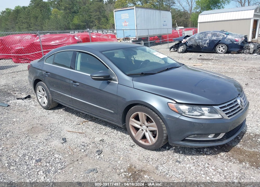 2014 VOLKSWAGEN CC 2.0T SPORT VIN: WVWBP7AN6EE526246
