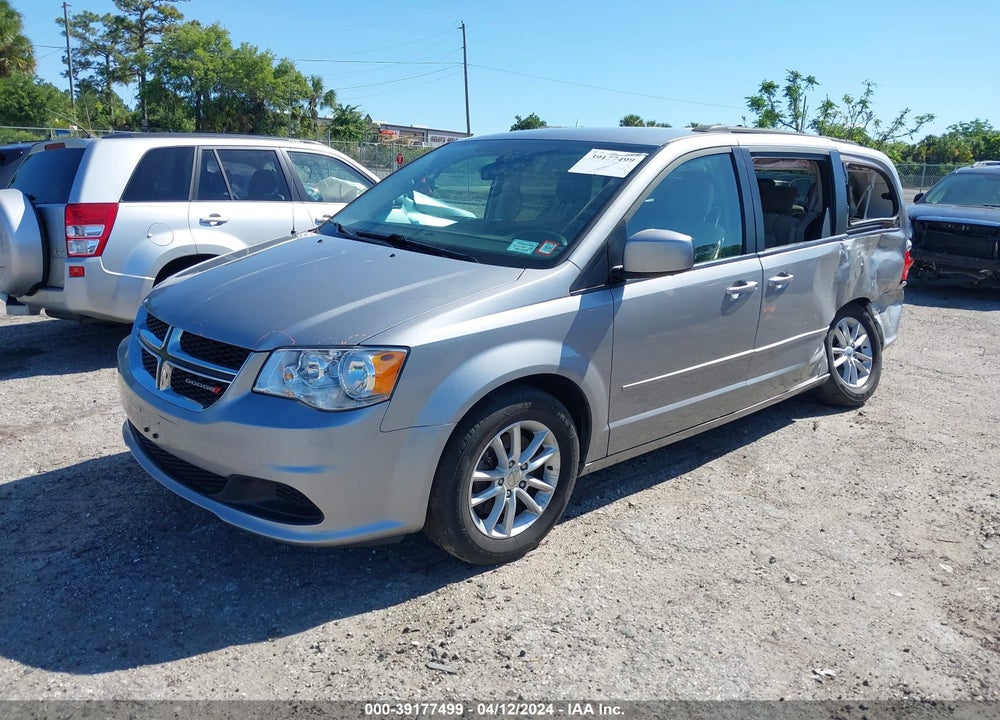 2016 DODGE GRAND CARAVAN SXT VIN: 2C4RDGCG6GR395430