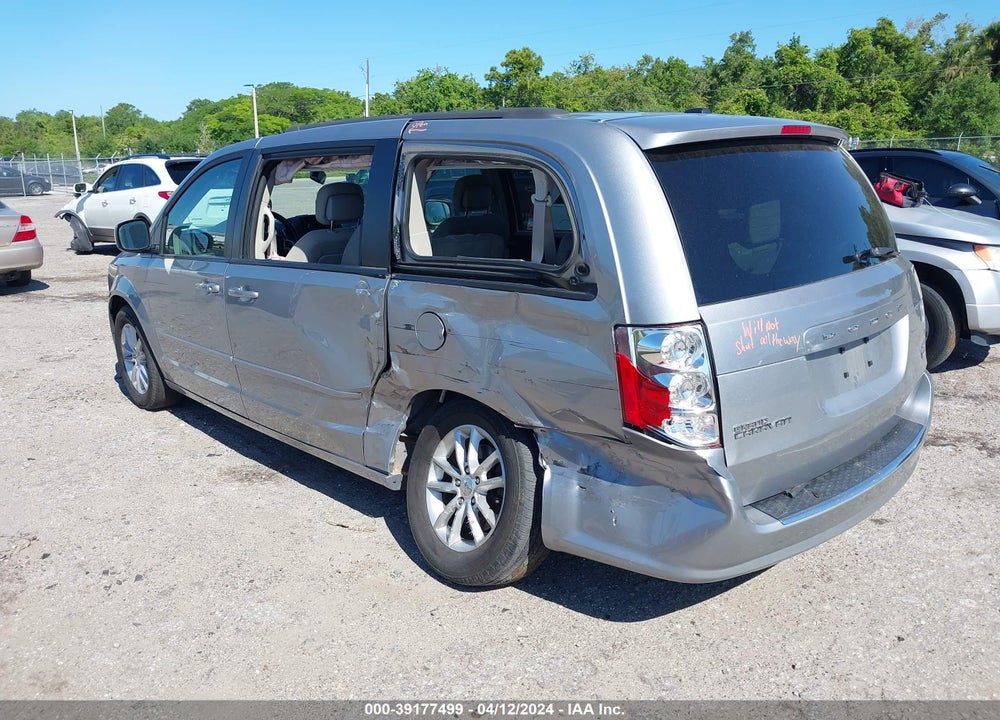 2016 DODGE GRAND CARAVAN SXT VIN: 2C4RDGCG6GR395430