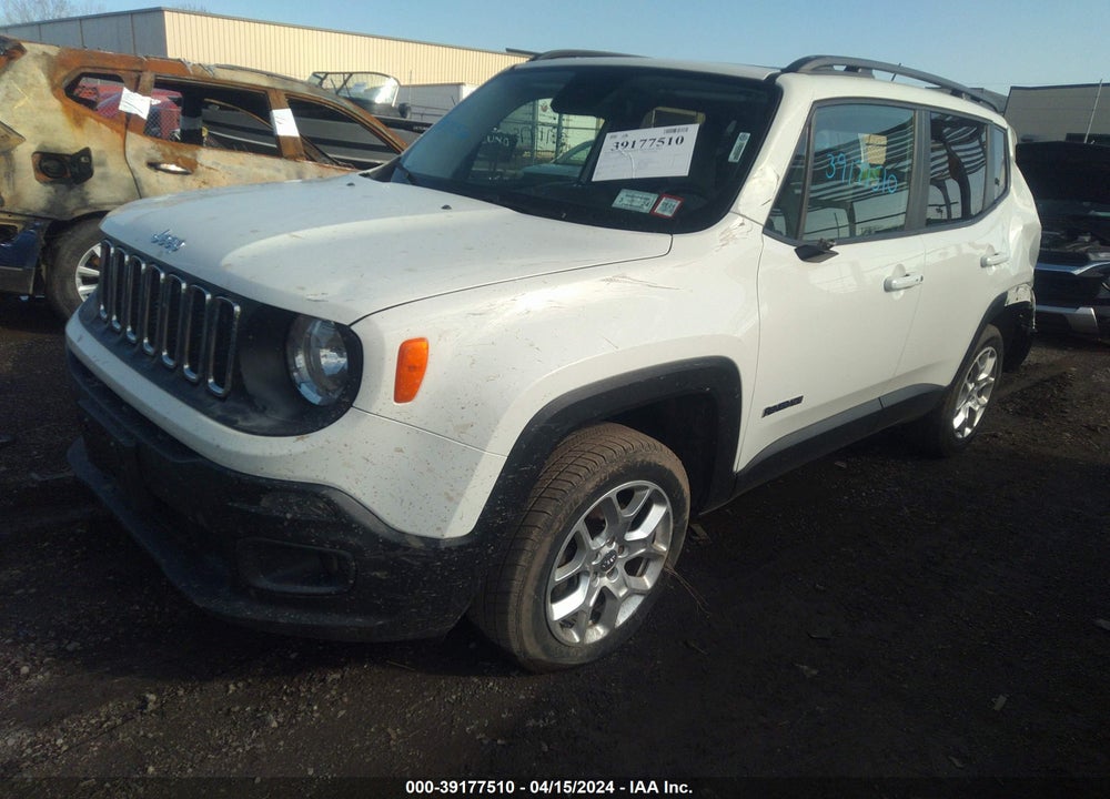 2016 JEEP RENEGADE LATITUDE VIN: ZACCJBBT2GPE05486