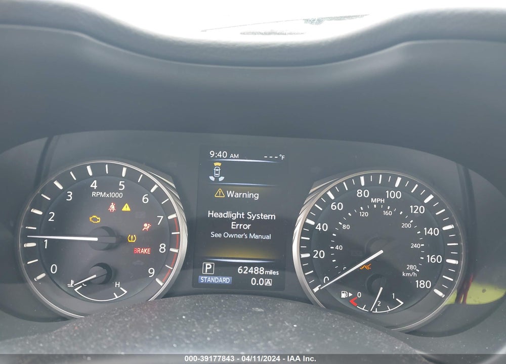 2020 INFINITI Q50 LUXE AWD VIN: JN1EV7AR4LM250855