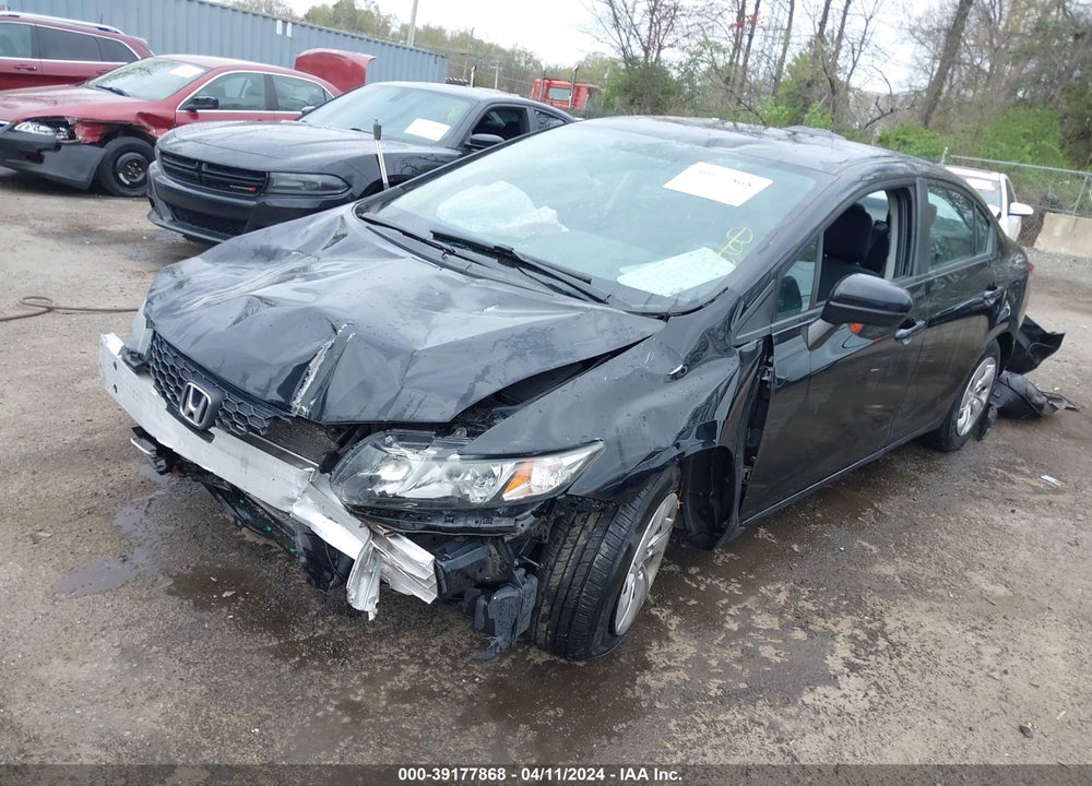 2015 HONDA CIVIC LX VIN: 19XFB2F56FE298329