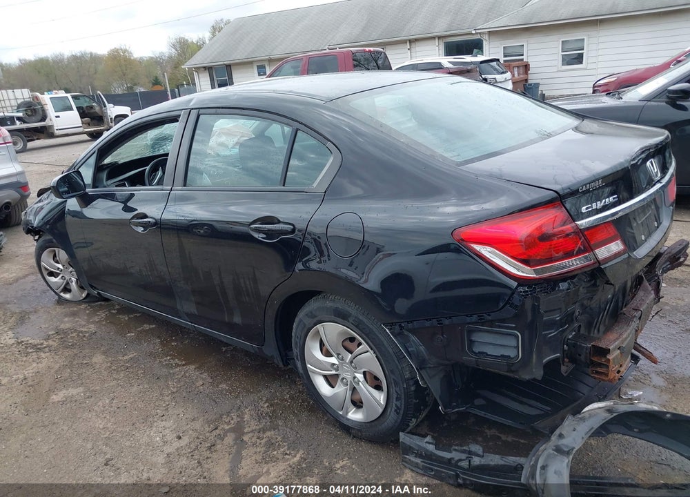2015 HONDA CIVIC LX VIN: 19XFB2F56FE298329