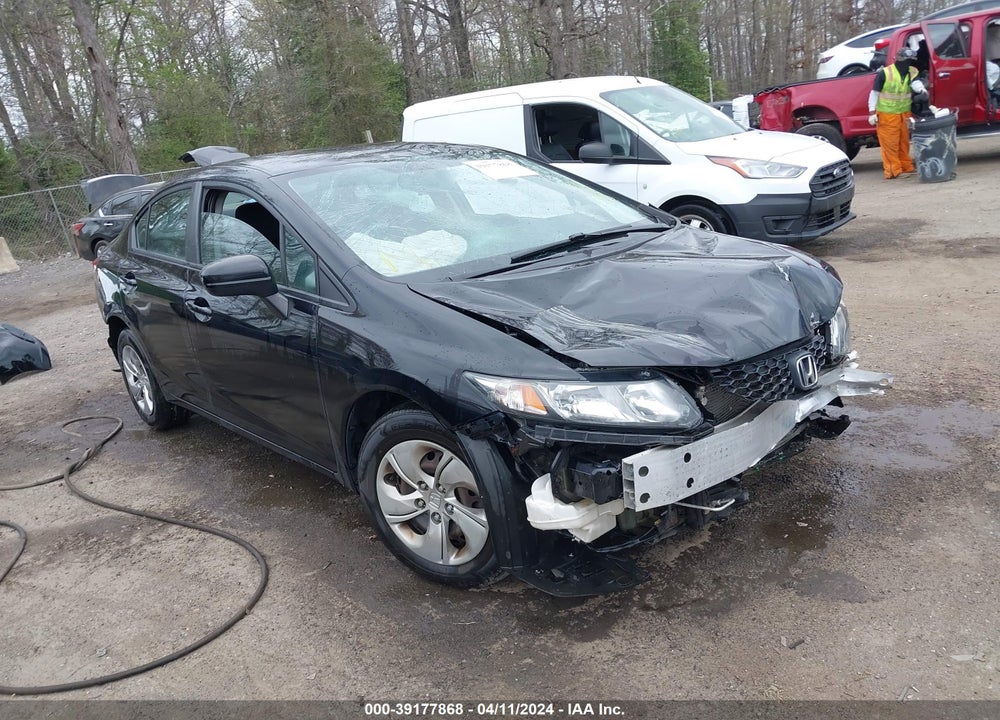 2015 HONDA CIVIC LX VIN: 19XFB2F56FE298329