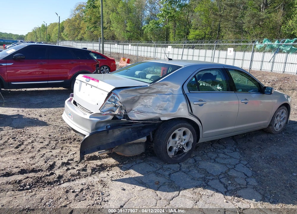 2010 FORD FUSION SE VIN: 3FAHP0HA2AR155507