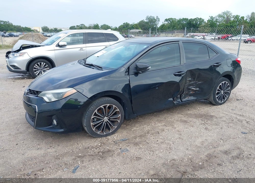 2014 TOYOTA COROLLA S PLUS VIN: 2T1BURHE2EC200134