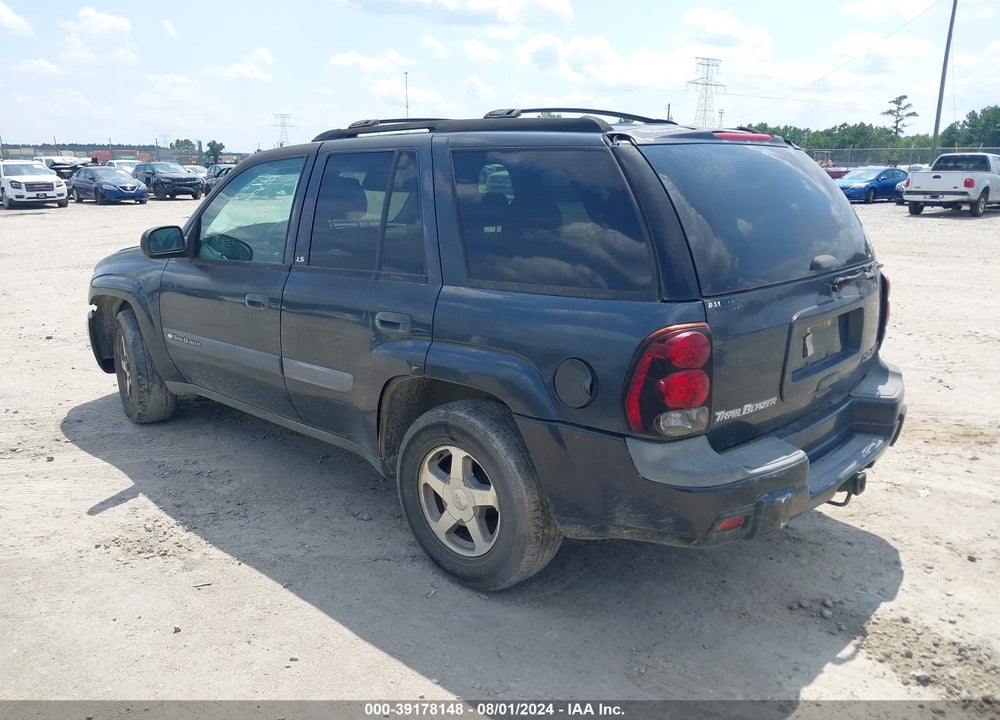 2004 CHEVROLET TRAILBLAZER LS VIN: 1GNDT13S942222422