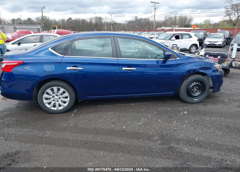 2019 NISSAN SENTRA S/SV/SR/SL VIN: 3N1AB7AP6KY346150