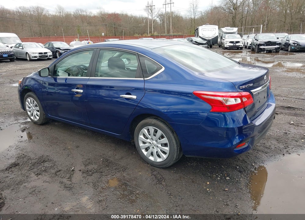 2019 NISSAN SENTRA S/SV/SR/SL VIN: 3N1AB7AP6KY346150