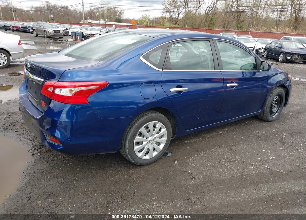 2019 NISSAN SENTRA S/SV/SR/SL VIN: 3N1AB7AP6KY346150