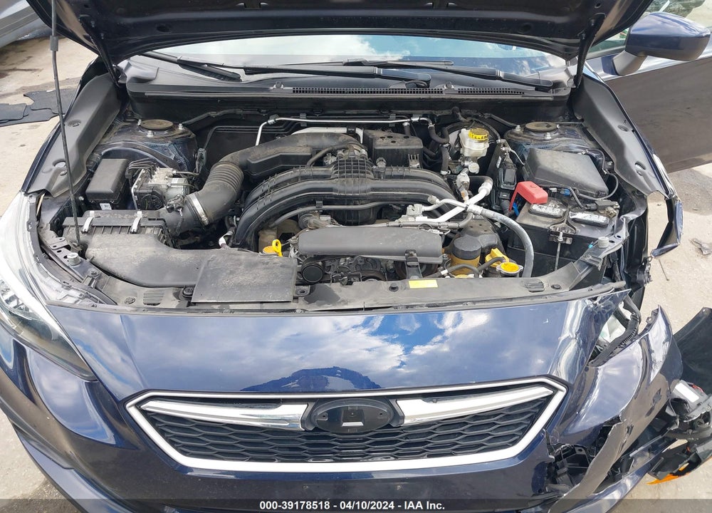 2019 SUBARU IMPREZA 2.0I PREMIUM VIN: 4S3GTAD60K3734519