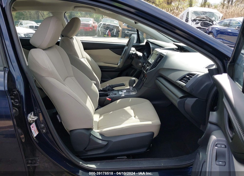 2019 SUBARU IMPREZA 2.0I PREMIUM VIN: 4S3GTAD60K3734519