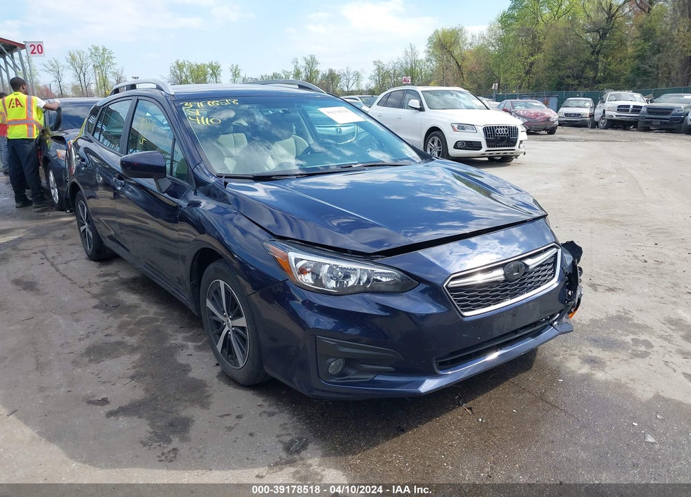 2019 SUBARU IMPREZA 2.0I PREMIUM VIN: 4S3GTAD60K3734519