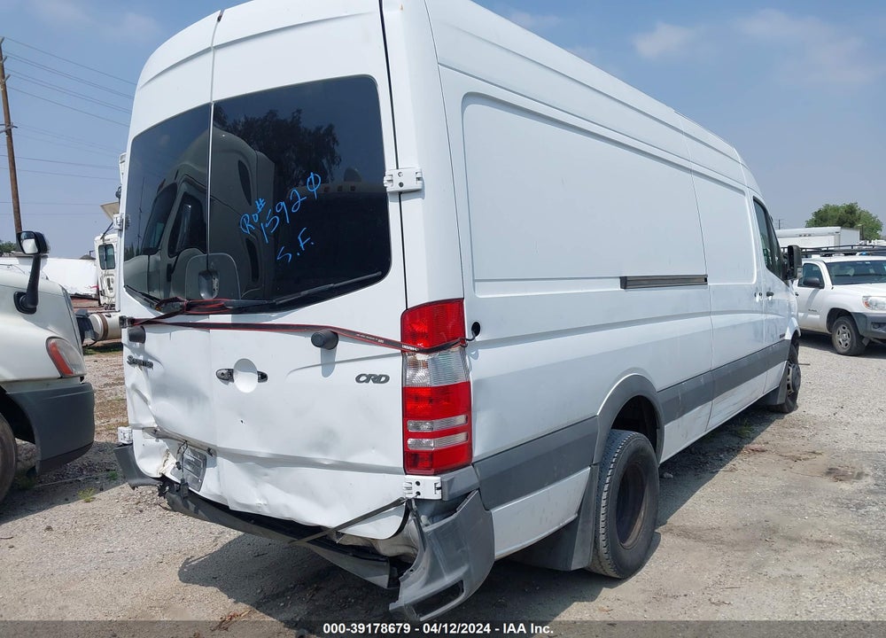 2009 DODGE SPRINTER VAN 3500 HIGH ROOF VIN: WD0PF445295381626