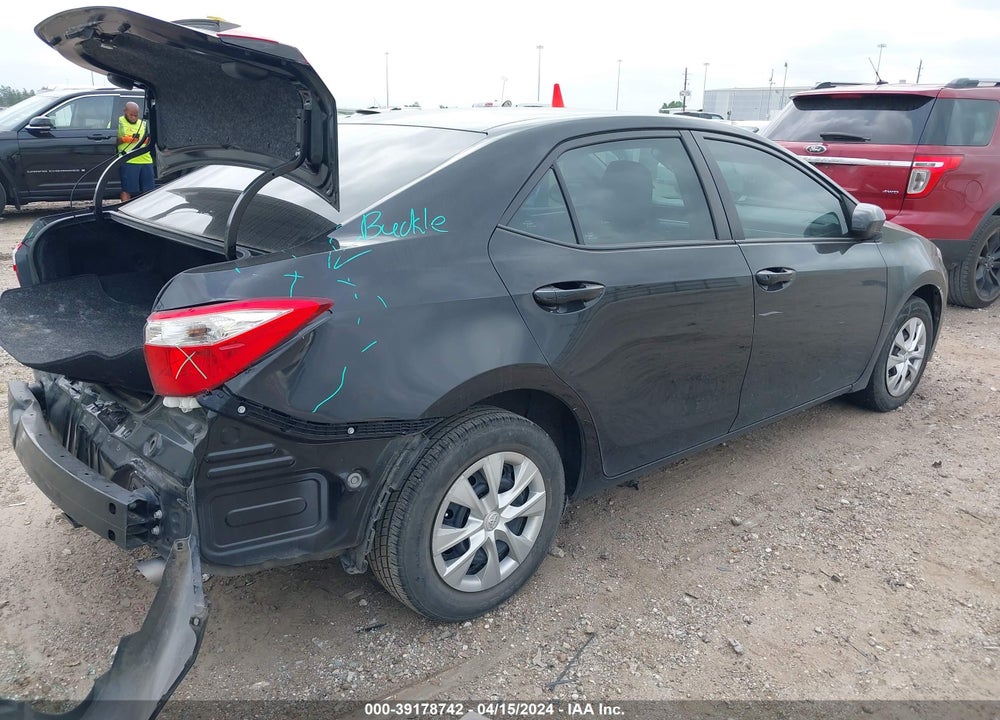 2014 TOYOTA COROLLA L VIN: 5YFBURHE0EP085100