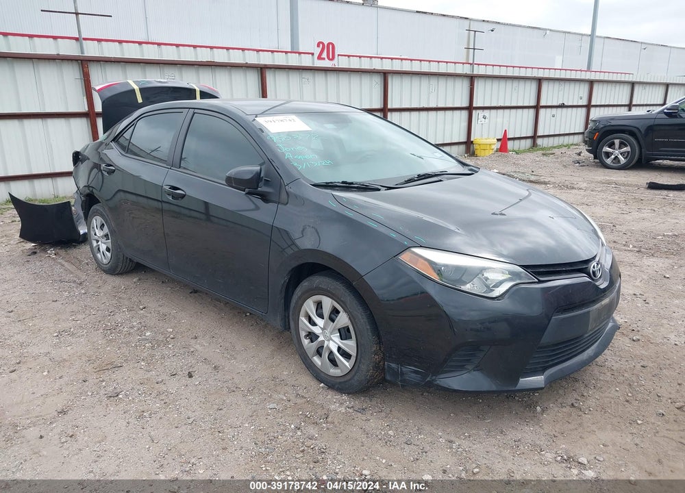 2014 TOYOTA COROLLA L VIN: 5YFBURHE0EP085100