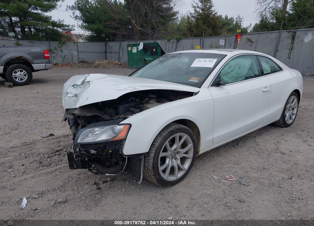 2012 AUDI A5 2.0T PREMIUM VIN: WAUCFAFR7CA039932