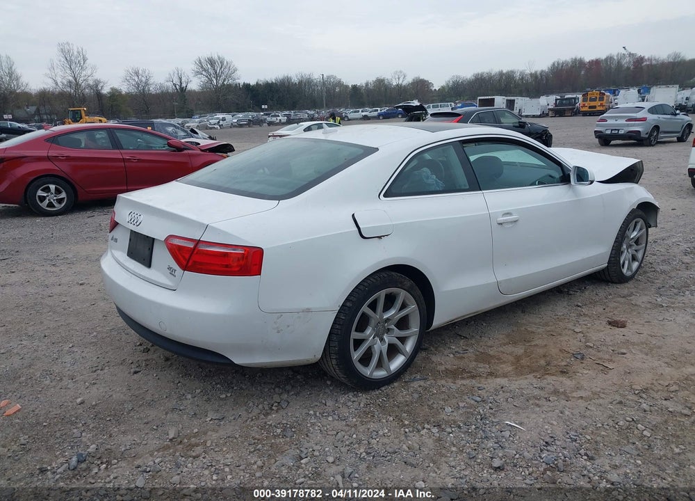2012 AUDI A5 2.0T PREMIUM VIN: WAUCFAFR7CA039932