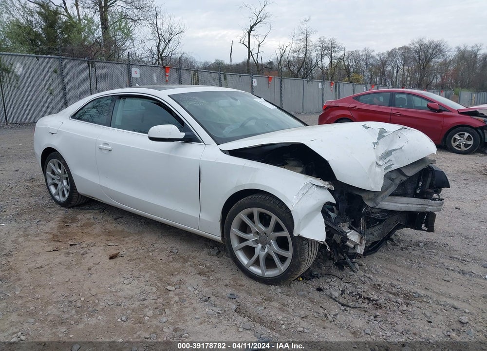 2012 AUDI A5 2.0T PREMIUM VIN: WAUCFAFR7CA039932