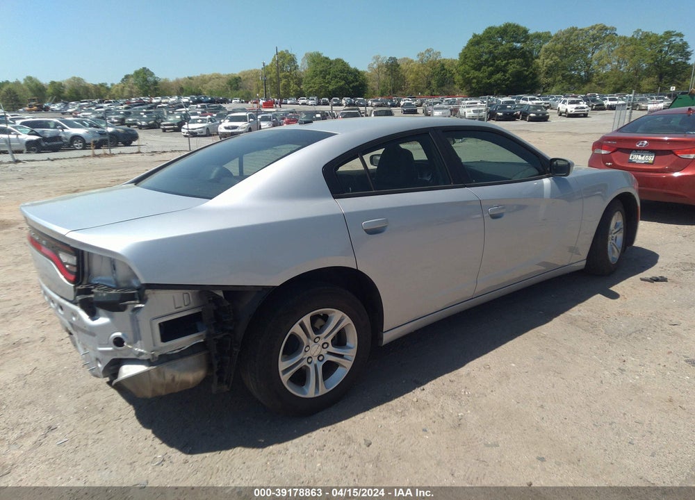 2022 DODGE CHARGER SXT RWD VIN: 2C3CDXBG6NH119120