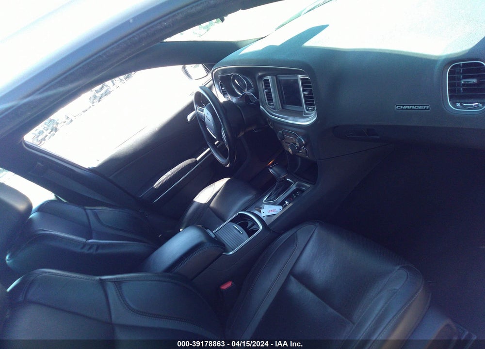 2022 DODGE CHARGER SXT RWD VIN: 2C3CDXBG6NH119120