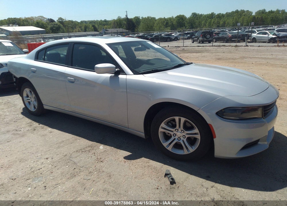 2022 DODGE CHARGER SXT RWD VIN: 2C3CDXBG6NH119120