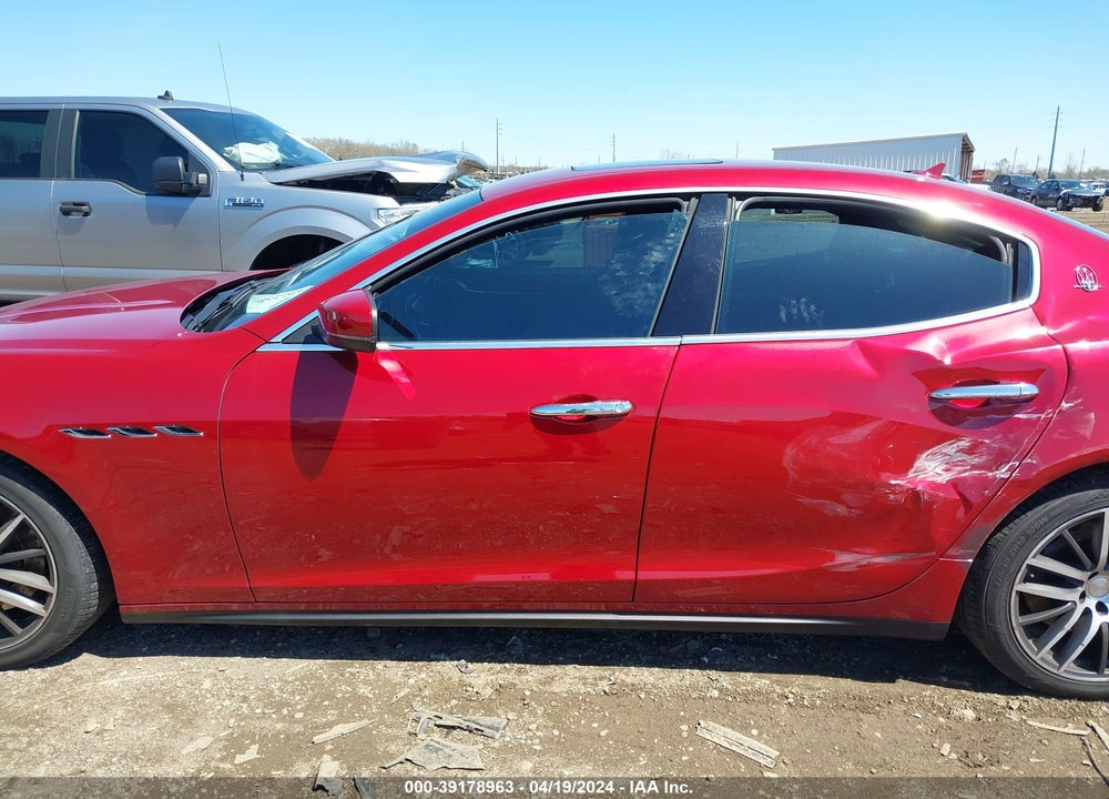 2018 MASERATI GHIBLI S Q4 VIN: ZAM57YTAXJ1278562