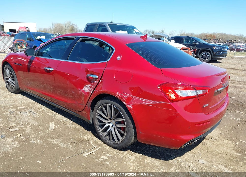 2018 MASERATI GHIBLI S Q4 VIN: ZAM57YTAXJ1278562