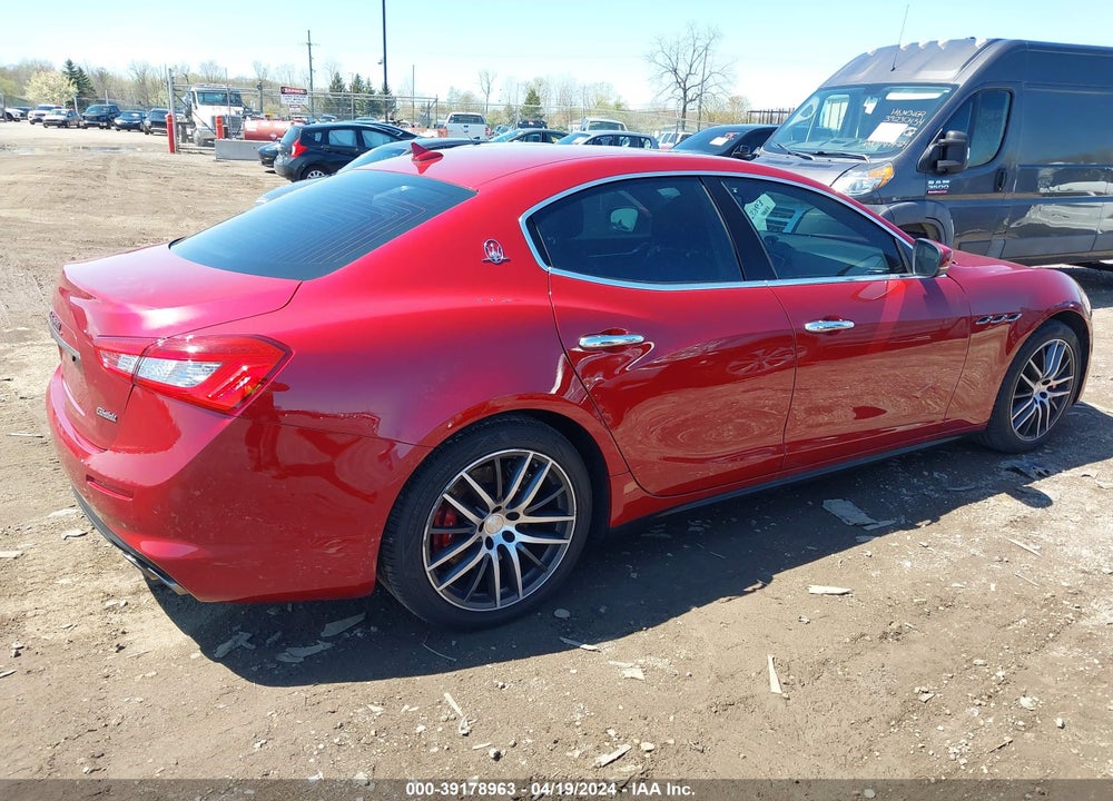 2018 MASERATI GHIBLI S Q4 VIN: ZAM57YTAXJ1278562