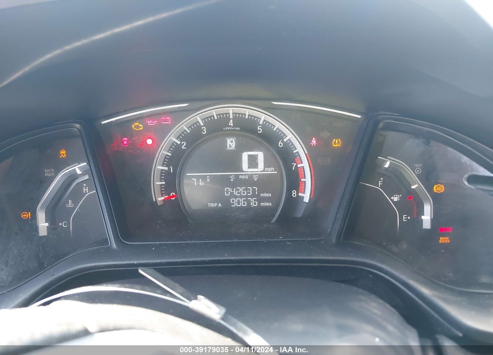 2017 HONDA CIVIC VIN: 19XFC2F53HE066464