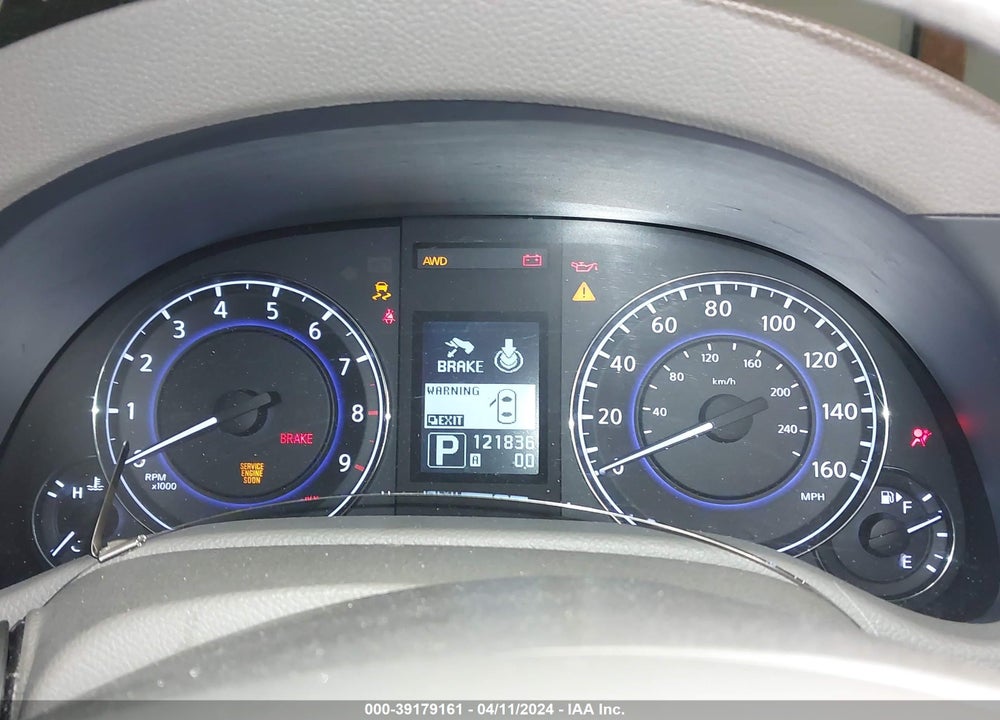 2013 INFINITI G37X VIN: JN1CV6AR3DM751285