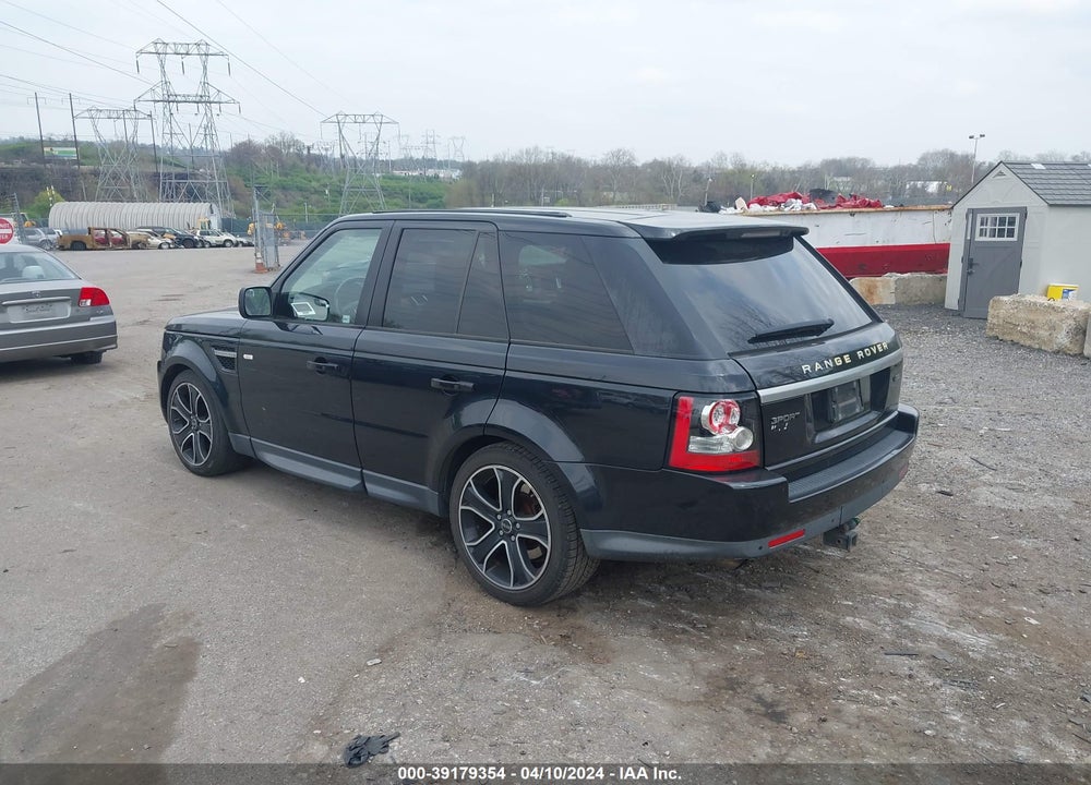 2012 LAND ROVER RANGE ROVER SPORT HSE VIN: SALSF2D42CA727437