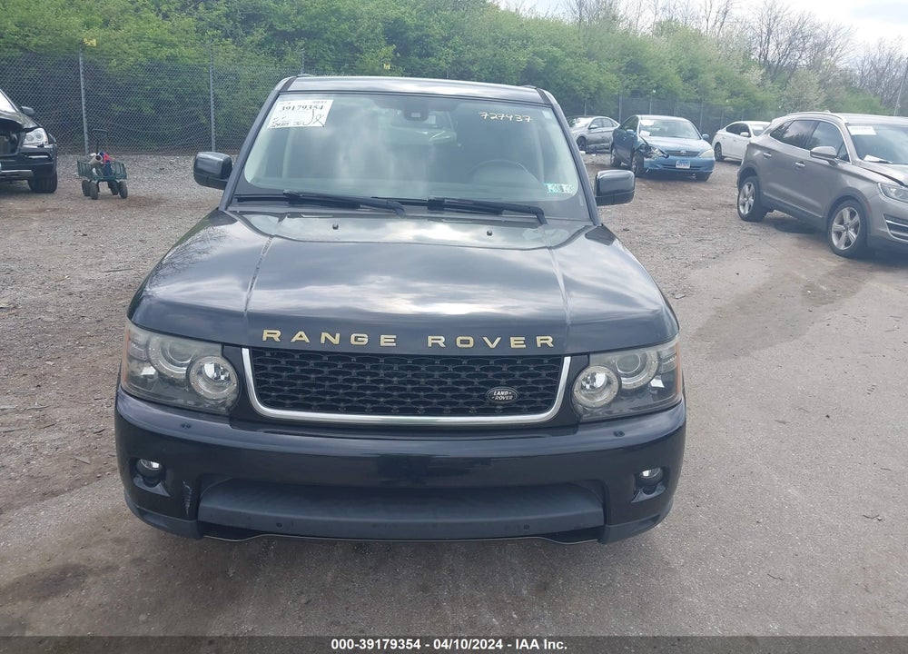 2012 LAND ROVER RANGE ROVER SPORT HSE VIN: SALSF2D42CA727437