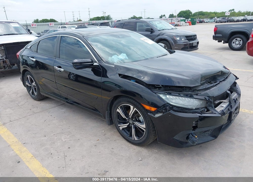 2017 HONDA CIVIC TOURING VIN: 19XFC1F90HE009555