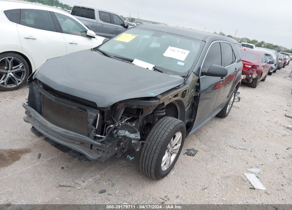 2010 CHEVROLET EQUINOX LS VIN: 2CNALBEW6A6215410