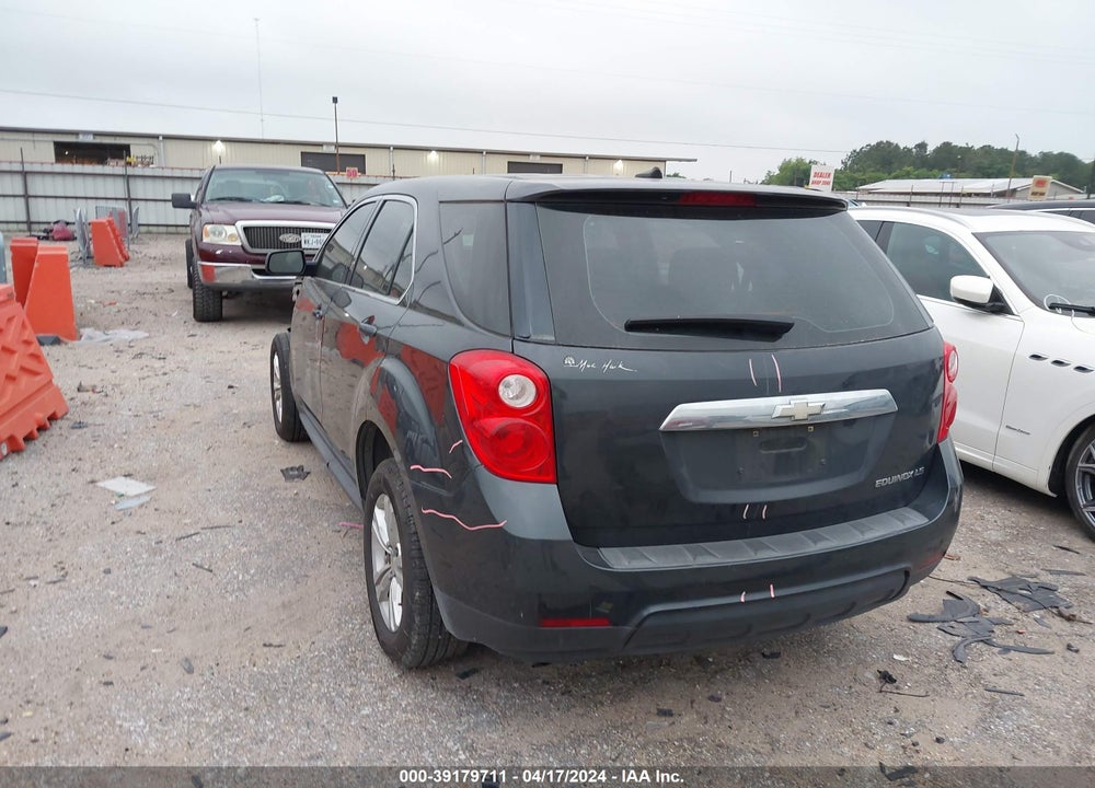 2010 CHEVROLET EQUINOX LS VIN: 2CNALBEW6A6215410