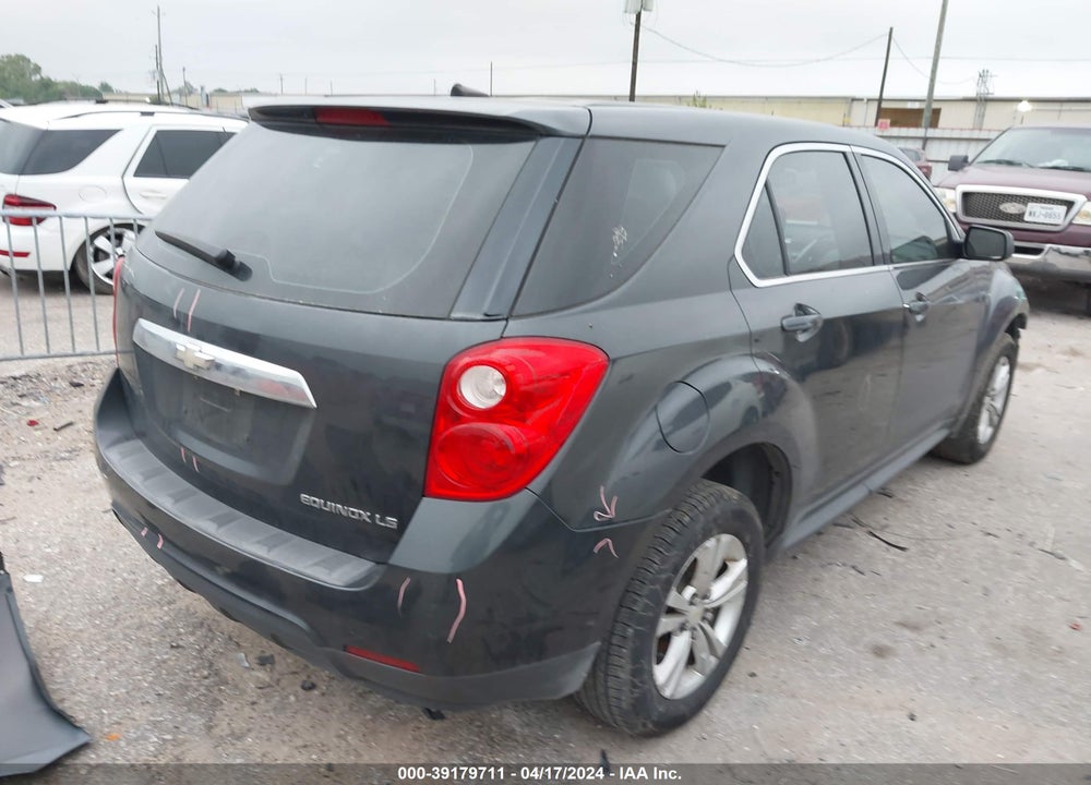 2010 CHEVROLET EQUINOX LS VIN: 2CNALBEW6A6215410