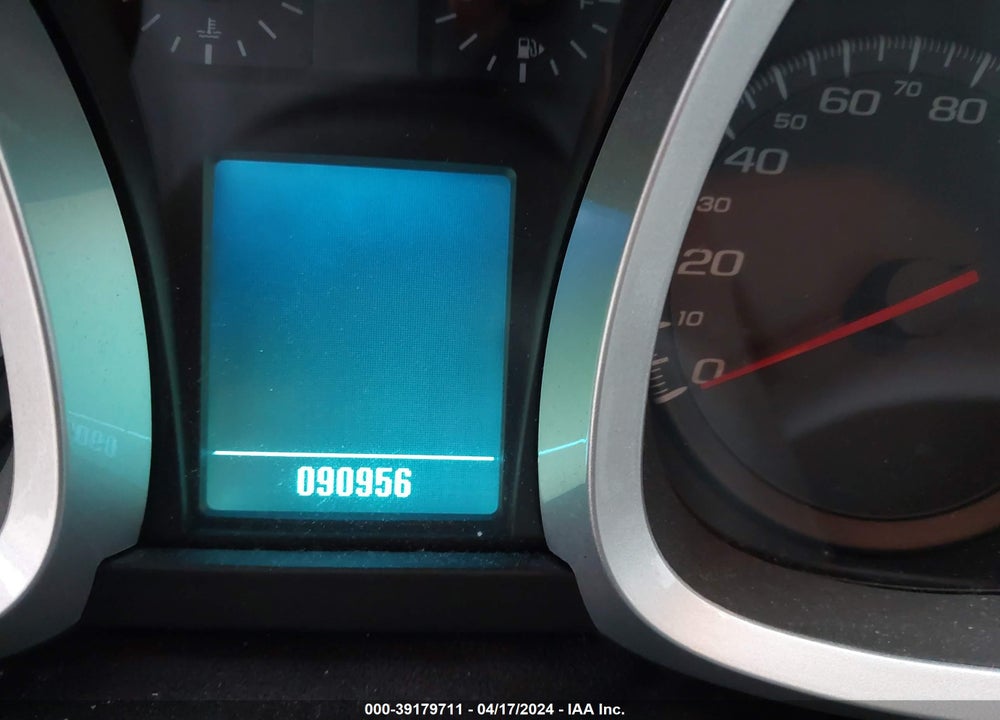 2010 CHEVROLET EQUINOX LS VIN: 2CNALBEW6A6215410