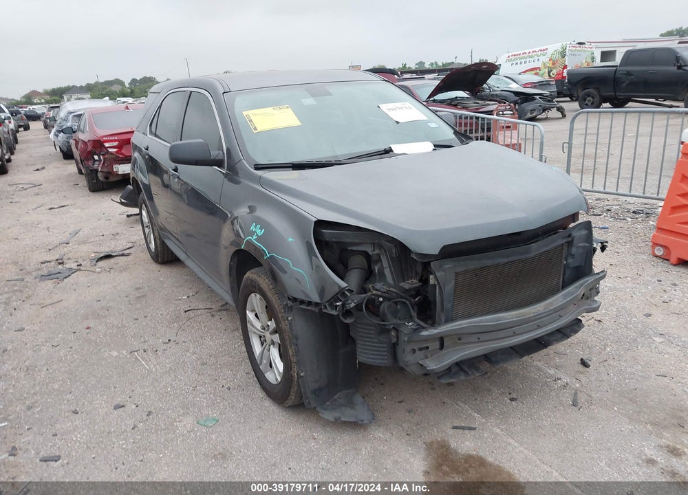 2010 CHEVROLET EQUINOX LS VIN: 2CNALBEW6A6215410