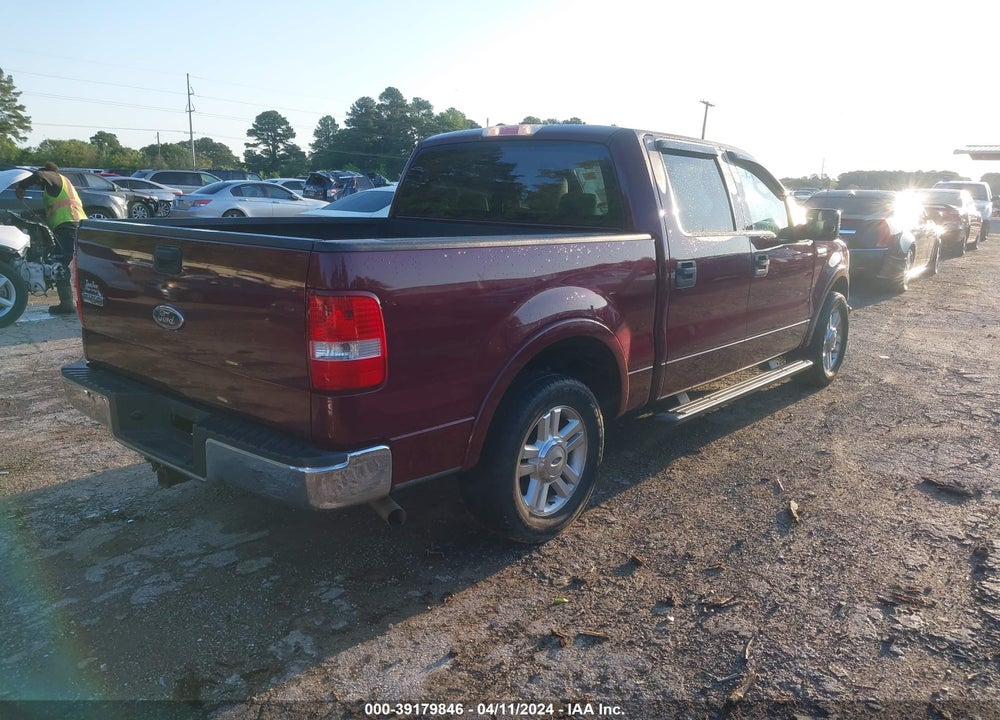 2004 FORD F-150 LARIAT/XLT VIN: 1FTPW12524KC16387