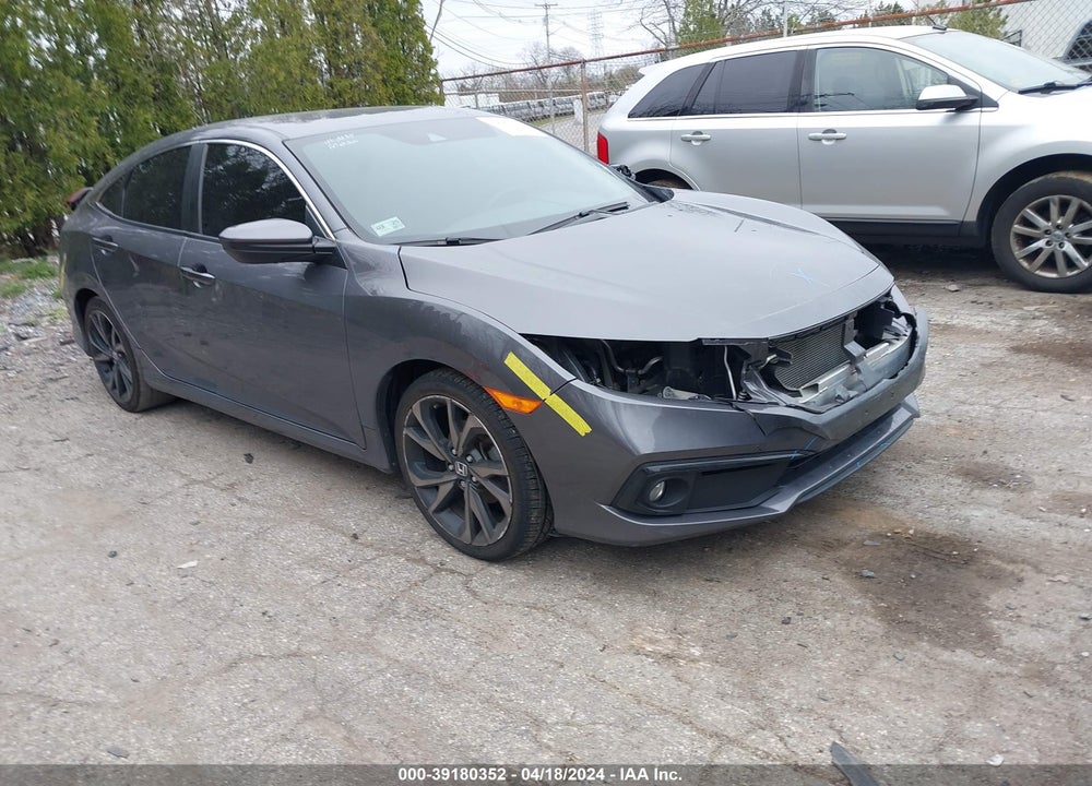 2019 HONDA CIVIC SPORT VIN: 2HGFC2F87KH545168