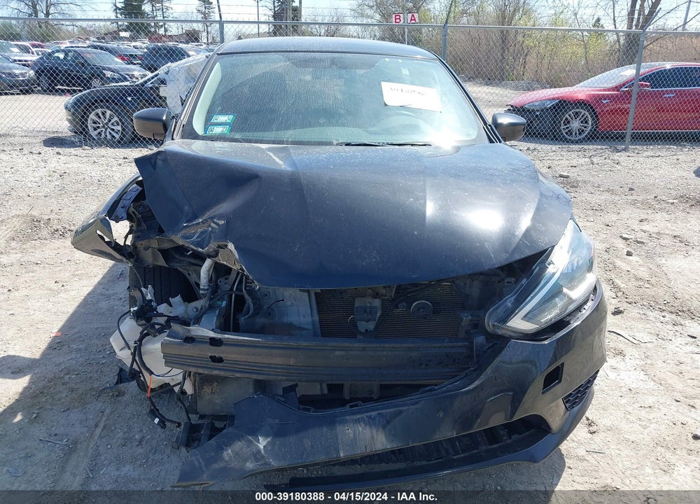 2016 NISSAN SENTRA S VIN: 3N1AB7AP5GY258522