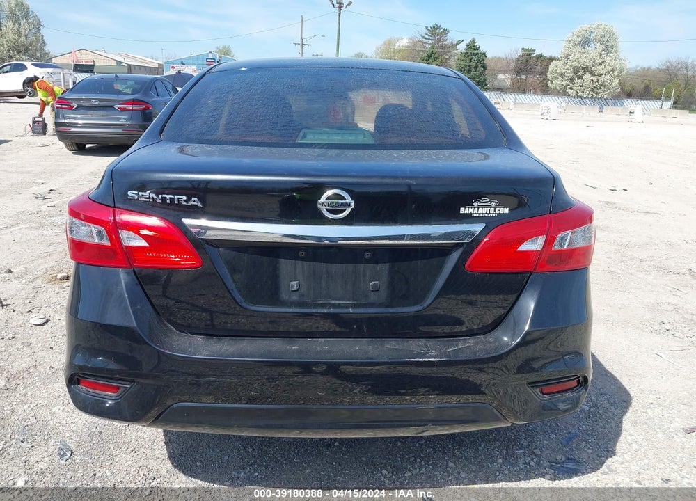 2016 NISSAN SENTRA S VIN: 3N1AB7AP5GY258522