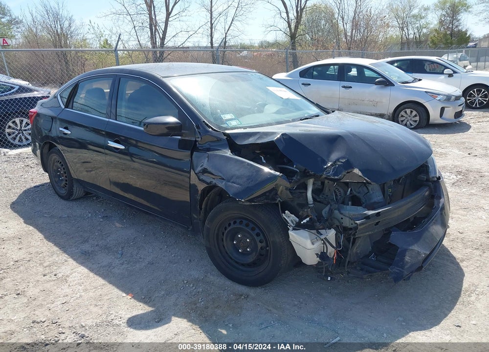 2016 NISSAN SENTRA S VIN: 3N1AB7AP5GY258522