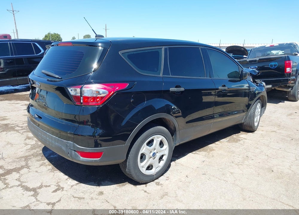 2018 FORD ESCAPE S VIN: 1FMCU0F72JUD36650