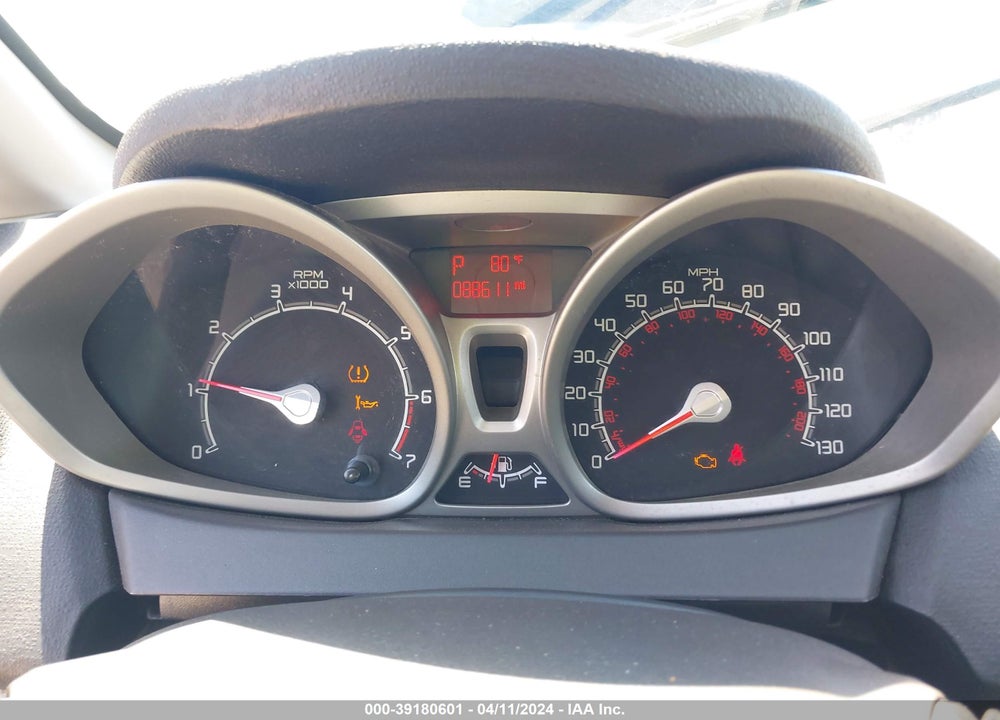 2012 FORD FIESTA SE VIN: 3FADP4EJ5CM158346