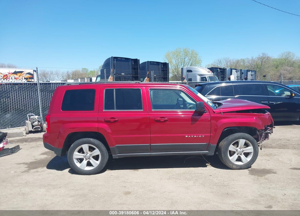 2014 JEEP PATRIOT LATITUDE VIN: 1C4NJRFB7ED661749