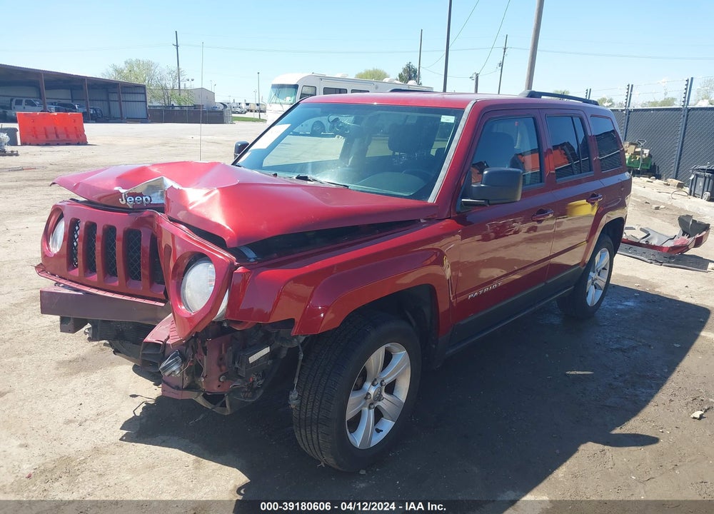 2014 JEEP PATRIOT LATITUDE VIN: 1C4NJRFB7ED661749